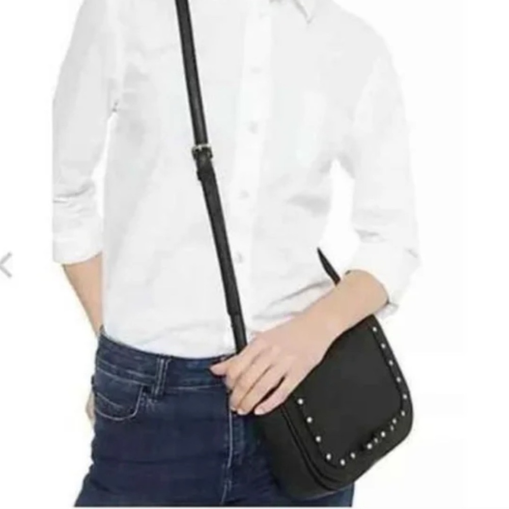 Kate spade Carsen Laurel Way Crystals Bow Saffiano Cow Leather Crossbody Bag - Picture 3 of 15